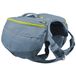 RUFFWEAR Palisades Pet Pack, modulaire hondentas en reistas, lichtgewicht hondenrugzak voor wandelen en wandelen met ingebouwd harnas, maat klein, gletsjermeer