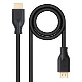 PRENDELUZ HDMI 2.0 kabel type A stekker aan beide uiteinden 4K @60Hz 18Gbps 5m zwart compatibel met PS5, PS3, PS4, PC, projector, 4K UHD TV/HDTV, Xbox