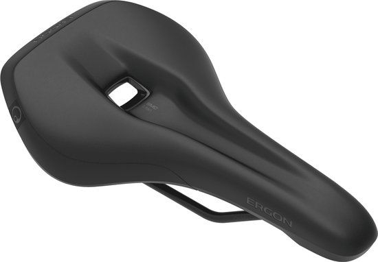 Ergon SMC Zadel Heren - Zwart - M/L - Stadsfiets