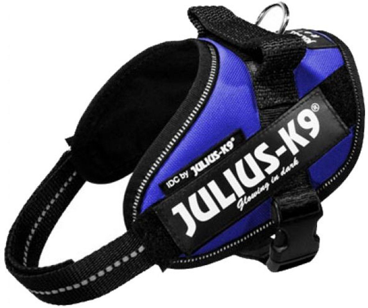 JULIUS K9 IDC Powertuig/Harnas - Mini/51-67cm - S - Blauw