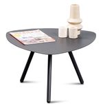M2 Kollektion Bijzettafel Mira 3", 60x35x60cm, antraciet