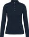 Kariban Damespolo lange mouwen van jersey K265 - Navy - S