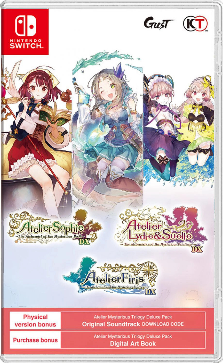 Tecmo Koei Atelier Mysterious Trilogy Deluxe Pack Nintendo Switch