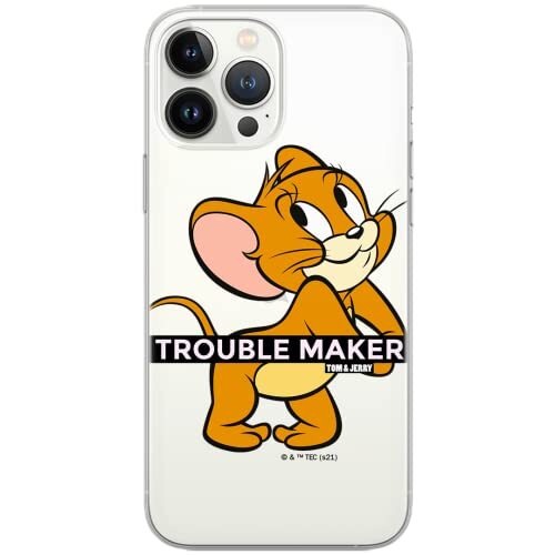 ERT GROUP ERT GROUP mobiel telefoonhoesje voor Apple Iphone 5/5S/SE origineel en officieel erkend Tom and Jerry patroon 012 optimaal aangepast aan de vorm van de mobiele telefoon, gedeeltelijk bedrukt