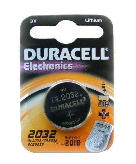 Duracell CR2032 Lithium Batterij - 3V - Knoopcel - 1 Stuk