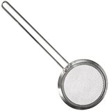 Ilsa 11801 schuimlepel van roestvrij staal, 13 cm, zilverkleurig