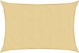 vidaXL Zonnezeil 3x5 m 100% polyester oxford zandkleurig