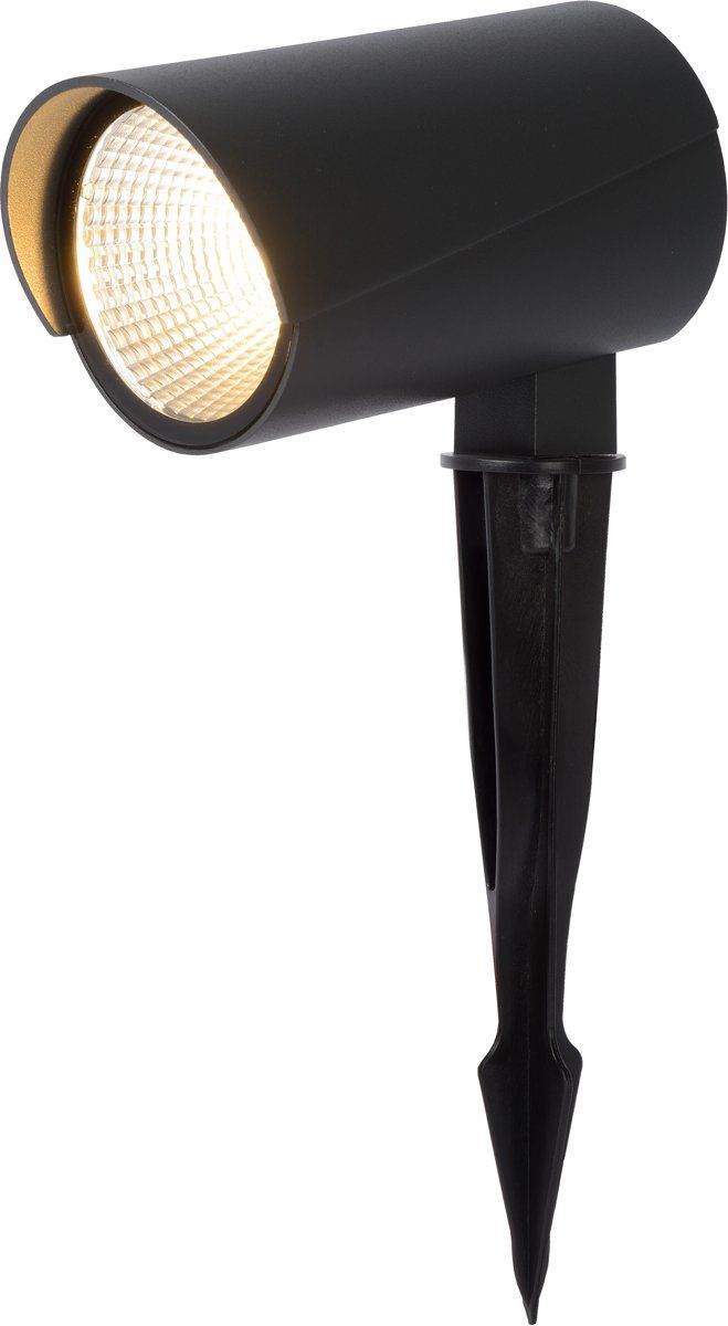 Lucide MANAL - Tuinspot Buiten - LED - 1x12W 2700K - IP65 - Antraciet