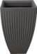 Pro Garden KOOPMAN Bloempot Lotus Antraciet | 40 x 40 x 60 cm