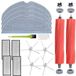 Vinatio Handels GmbH Accessoires pour aspirateur - Kit d'accessoires - compatible avec les aspirateurs iRobot Roomba (i7, i7+, E5, E6, série 800/900) - 2 brosses principales, 4 filtres, 4 brosses latérales et 4 lingettes de nettoyage