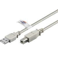 Goobay USB AB 200 HiSpeedCert 2.0 2m