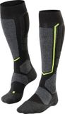 FALKE SB2 warm dik wol functioneel materiaal skisokken heren zwart - maat 37-38