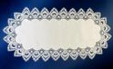 Tafelkleedjes.nl Tafelkleed - Grofkant - off White - room wit - Tafelloper 110 cm - 8139