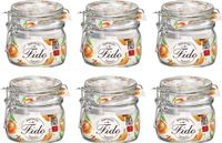 Bormioli Rocco Weckpotten Fido 11 x 11 cm / 500 ml - 6 stuks