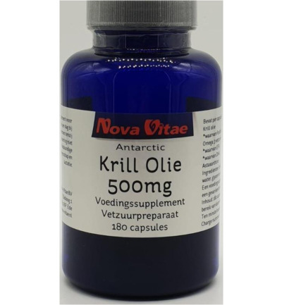 Nova Vitae Antarctic krill olie 500 mg (180CA