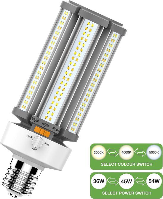 Bailey LED E40 Lamp - 4800 lm - 2700K - Warm White - 36-54W
