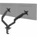 VIVO Bras pneumatique double leader de 17 à 27 pouces se fixe sur un support de bureau, s'adapte à 2 moniteurs avec VESA max 100 x 100, noir, STAND-V102O
