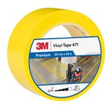 3M Vinyltape 471, 50 mm x 33 m, geel
