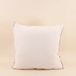 Coussin blanc avec lin 45x45cm