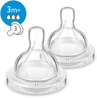 Philips AVENT Anti-colic-speen - 3m+ - 2 stuks