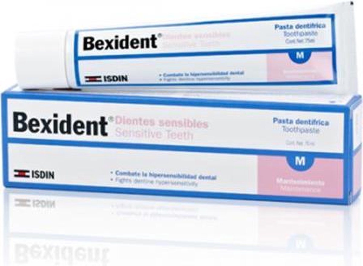 BEXIDENT BEXIDENT PASTA 75ML GEVOELIGE TANDEN