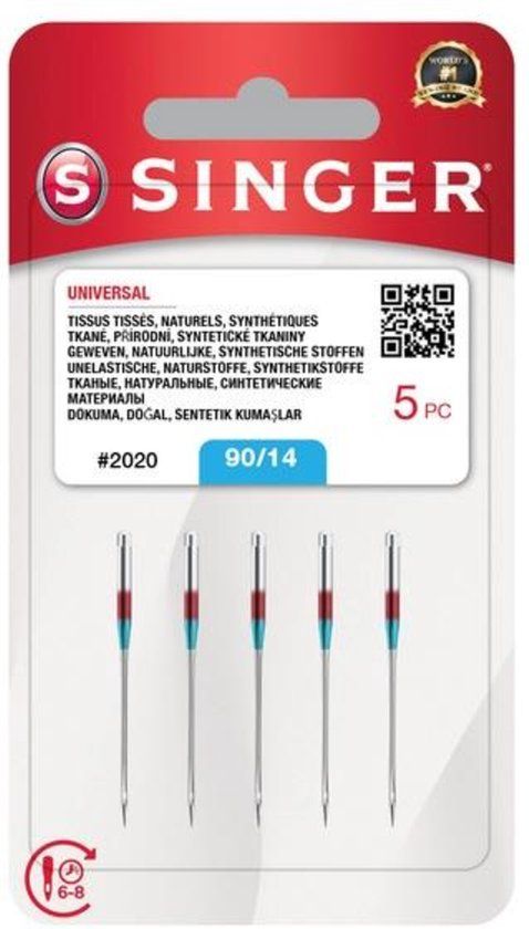 Singer Universal 2020 90 Naalden (5 stuks)