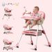 StarTech Baby Roze 3-in-1 Opvouwbare Hoogstoel