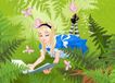 Bluebird Puzzle Merveilleuse Alice - 104 pièces
