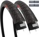 Fincci 26 x 2.10 Inch 54-559 Slick Band voor Cyclus Road Mountain MTB Hybride Fiets