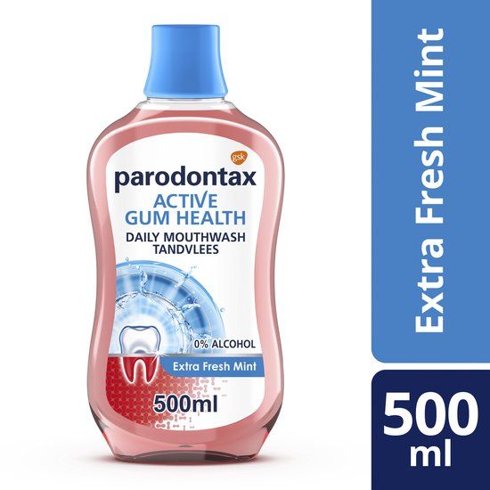 Parodontax Active Gum Health Mondwater Extra Fresh Mint - 500 ml
