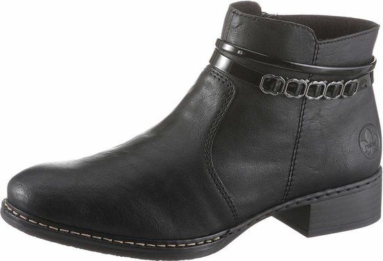 Rieker Dames Laarzen - Zwart - Maat 36 - Herfst/Winter 2019