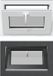 vidaXL Kelderraam RISOR 60 x 40 cm PVC Wit