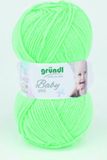 Gründl Wolle 3458-04 Baby Uni Breigaren mint