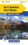 Val Kümmer Hiking maps of Switzerland- Val d'Anniviers / Val d'Hérens