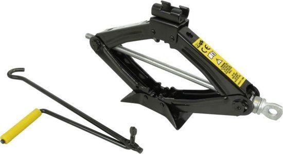 Carpoint Schaarkrik 1500Kg - Zwart - 9-38cm