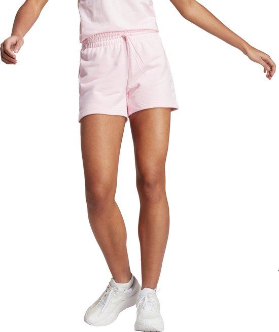adidas Sportswear Essentials Linear French Terry Short - Dames - Roze - M