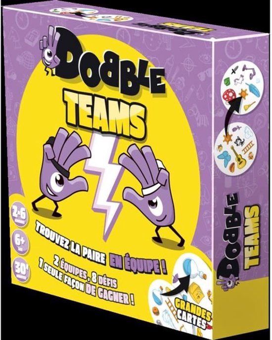 Asmodee Dobble: Play as a team (FR)