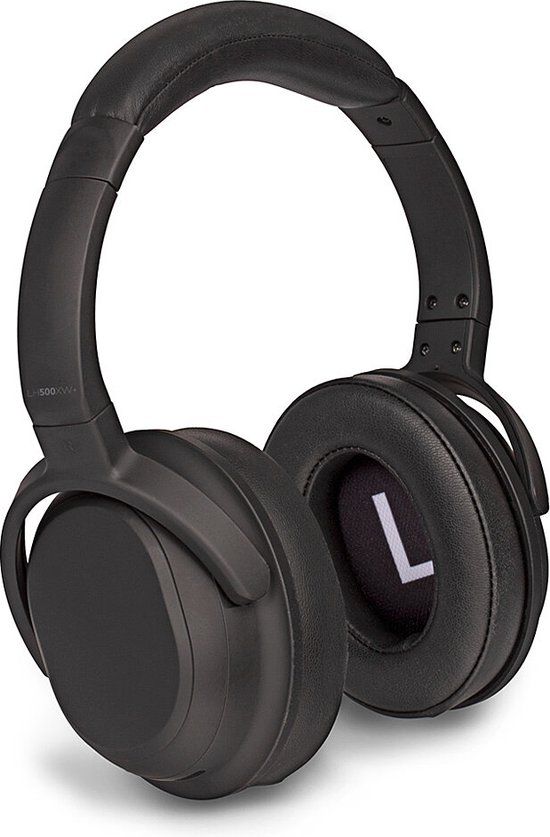 Lindy LH500XW+ Headset Bedraad en draadloos Hoofdband Oproepen/muziek USB Type-C Bluetooth Zwart