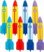 Intex Duikstaven Torpedos Rockets - 8x stuks - gekleurd - kunststof