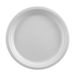 Papstar 81323 Plaat Wit Rond Suikerriet 23 cm 12 Stuks