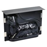 ORIGINAL KAISER 3D Maxi bakvorm voor Pasen, 1,75 l, grote bakvorm voor Pasen, anti-aanbaklaag, motiefbakvorm met bevestigingsklemmen, zwart