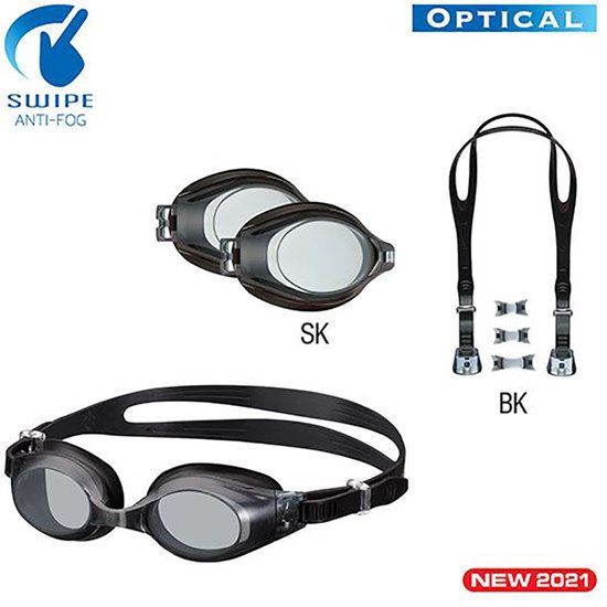 VIEW Zwembril V570ASA - Zwart - One Size
