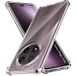 Phonillico® Case voor Honor Magic 7 Lite 5G - Schokbestendige bescherming Zacht TPU Transparant
