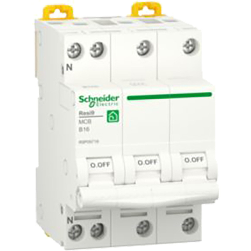 Schneider- Electric Schneider Electric Resi9 Installatieautomaat 3P+N B16