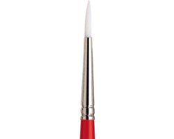 Winsor & Newton University Series 233 Rond Penseel Synthetisch Haar Rood 1 stuk(s)