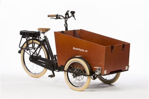 Bakfiets.nl CargoTrike Cruiser Wide Steps - Zwart - 2022