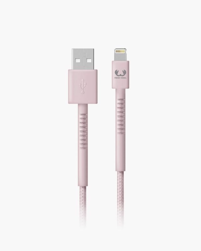 Fresh 'n Rebel 2ULC200SP USB-kabel - roze - 2 m