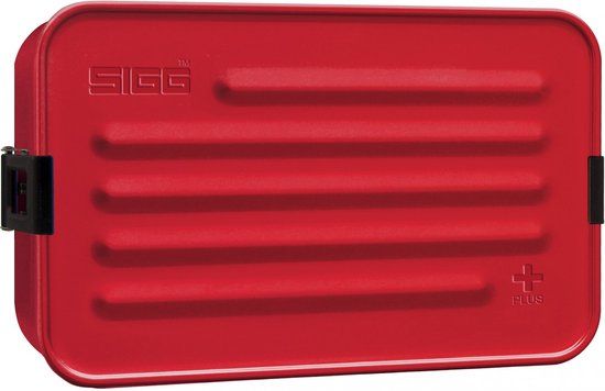 SIGG Large Metal Lunchbox Plus - Red