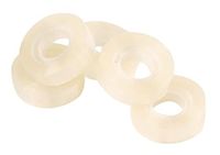 Q-CONNECT KF17489 transparante kleeffolie tape / 8 rollen / 18 mm x 10 m/voor school, thuis en kantoor