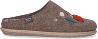 Toni Pons Charlie Heren Pantoffels Vilt Beige - Maat 44